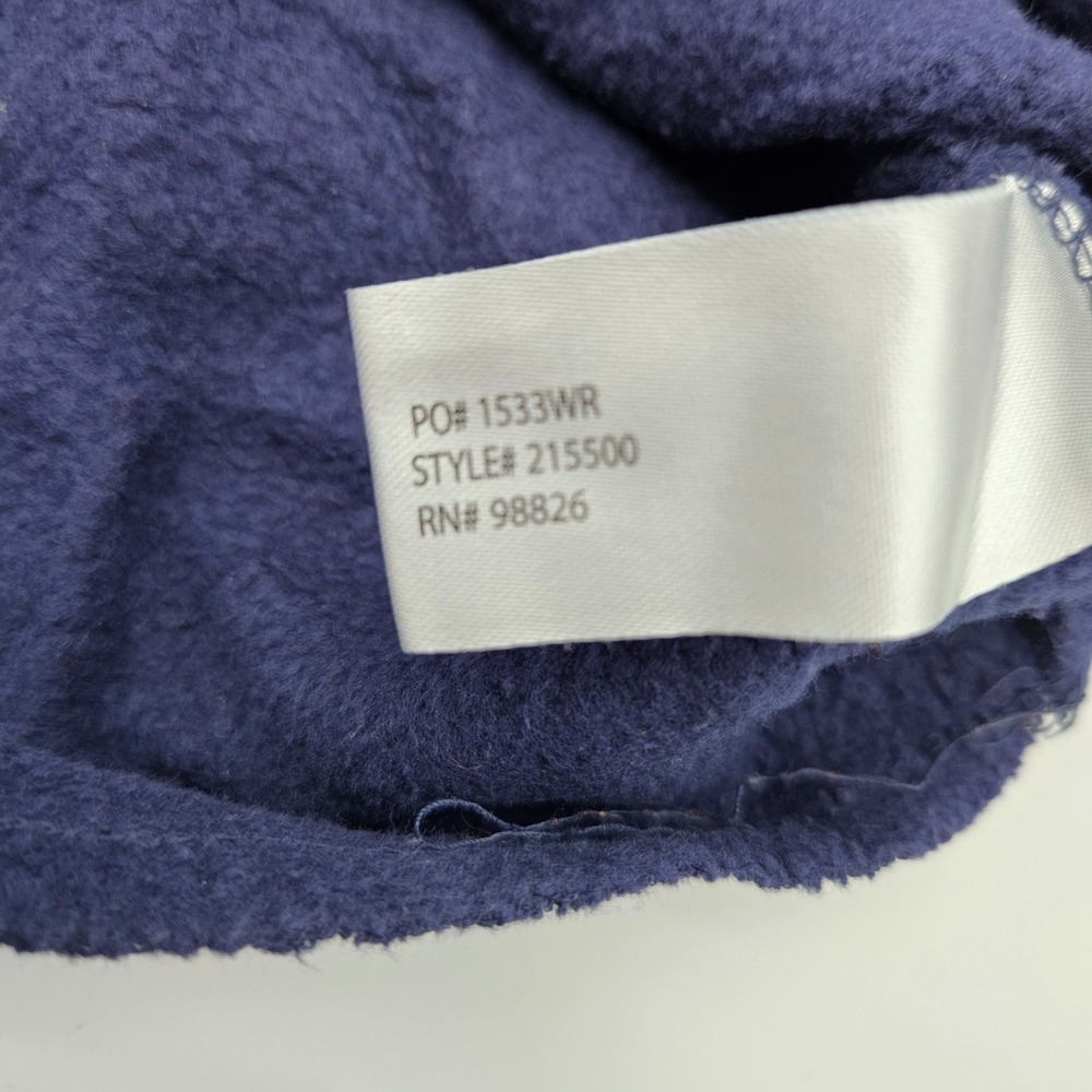 US Polo Assn Mens Navy Blue Graphic Logo Pullover Hoodie Sweatshirt Large 215500 - Picture 5 of 9